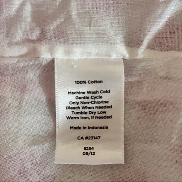 EUC Talbots magenta pink geometric print sleeveless top shirt blouse size 4 - Picture 5 of 6